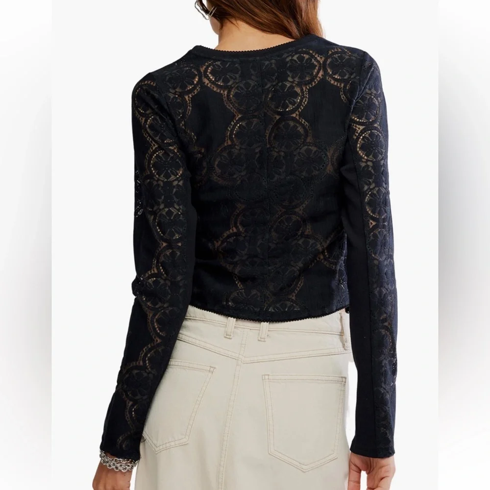 Free‎ People Jae Button-Up Top, Size XSMALL